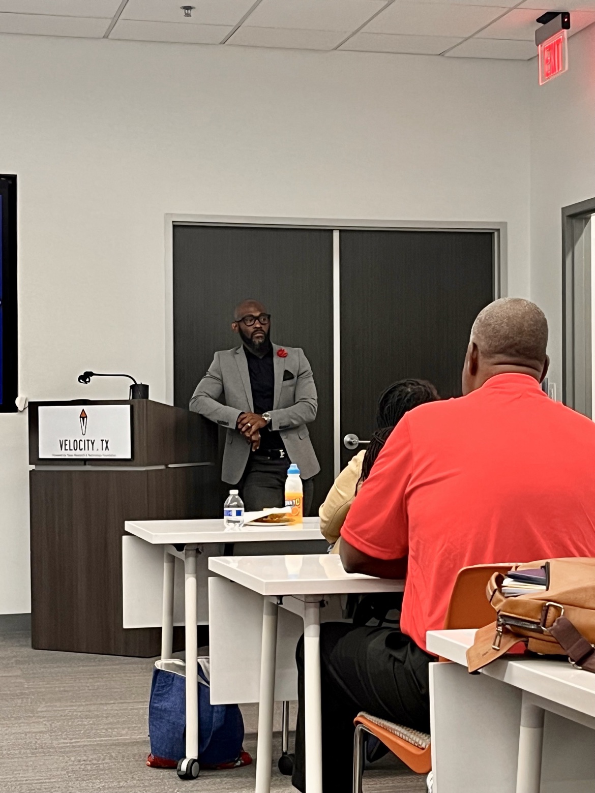 Bossman Daryl speaking at Velocity TX